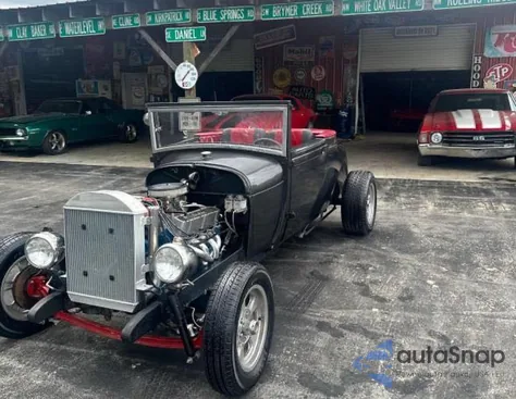 1929 Ford Model A из США, поврежденный, VIN 11082F662292